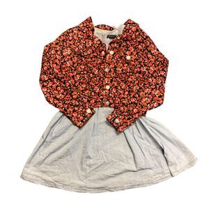 Floral - Social Standard by Sanctuary Youth Girl's Short Sleeve Dress with Jacke